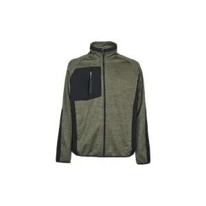 U-Power Hull Felpa full zip da lavoro verde scuro - EY366DG