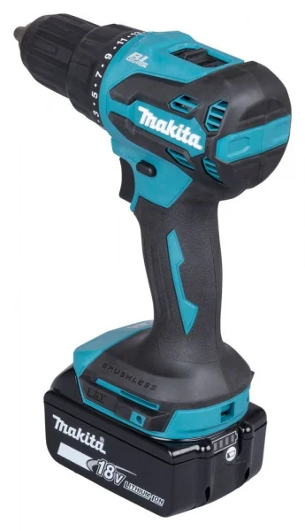 Makita dhp490rfx3 avvitatore a percussione lxt brushless 18 v a batteria - dettaglio 3