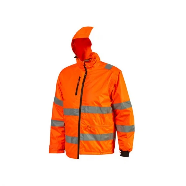 U-power hl375of parka tecnico orange fluo - dettaglio 3