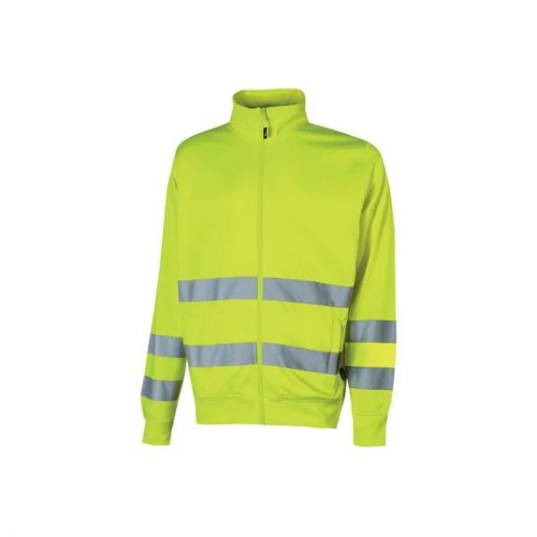 U-power hl397yf felpa da lavoro yellow fluo - dettaglio 1