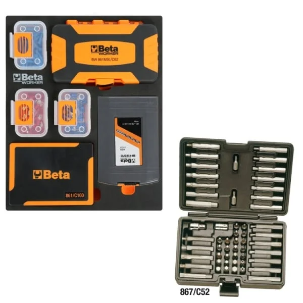 Beta bw 2400 rsc24axxl-a cassettiera antracite con assortimento utensili 1061 pz. 024006387 - dettaglio 8