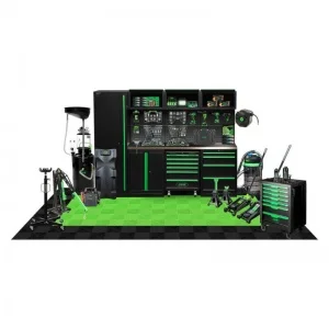Jbm serie597 arredo officina con utensili e elettroutensili - dettaglio 1