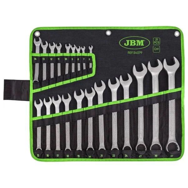 Jbm serie516c set chiavi a bussola, cacciaviti, chiavi e pinze - dettaglio 4
