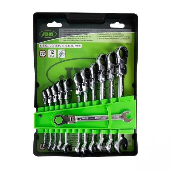 Jbm serie516c set chiavi a bussola, cacciaviti, chiavi e pinze - dettaglio 6