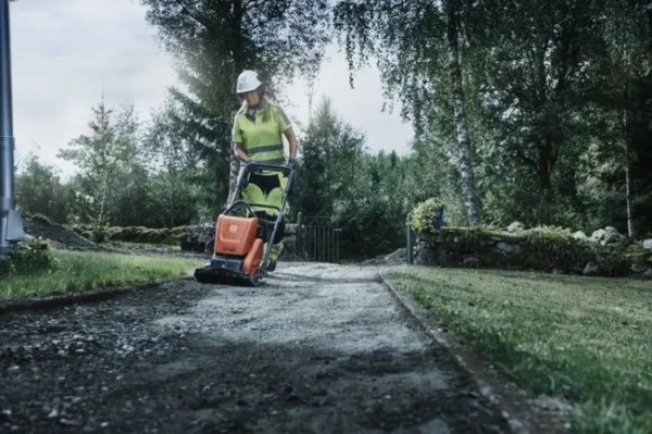 Husqvarna lf 80 lat piastra vibrante frontemarcia 17 kn honda 420 mm 967855002 - dettaglio 5