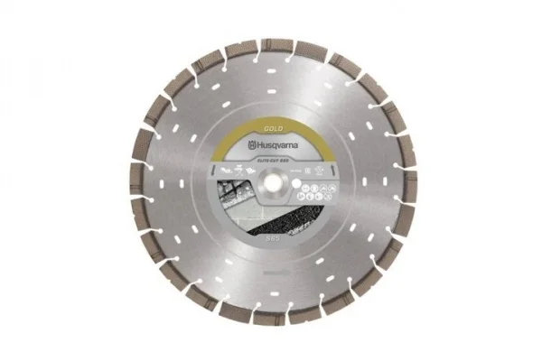 Husqvarna s65 exo-grit disco segmentato 450 mm elite-cut per tagliasuolo 599494850 - dettaglio 1