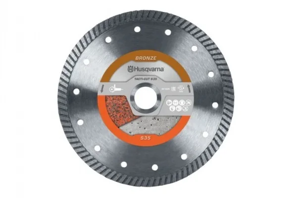 Husqvarna s35 disco diamantato tacti-cut 115 mm per smerigliatrici angolari 579820430 - dettaglio 1