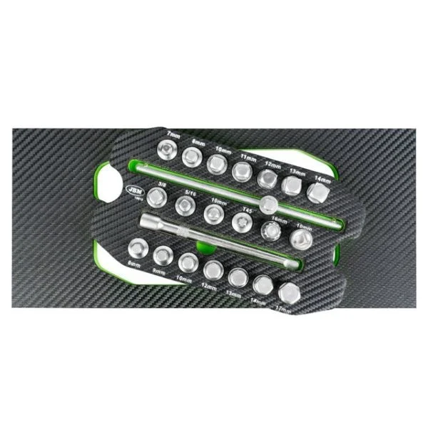 Jbm 15084 termoformato morbido con utensili 22 pz. - dettaglio 2