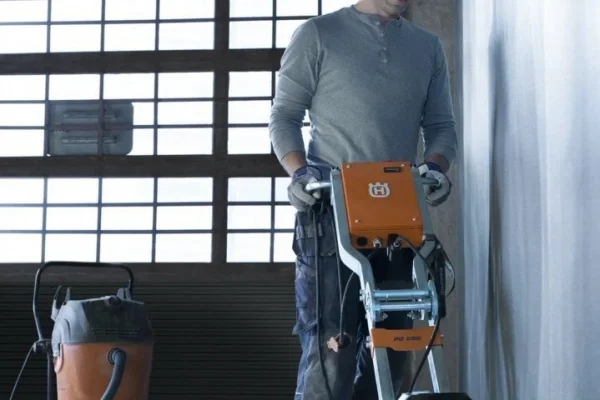 Husqvarna pg 280 levigatrice monodisco a filo 280 mm 970703303 - dettaglio 6