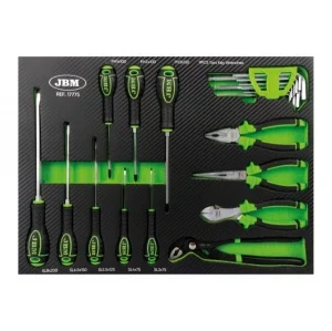 Jbm 17775 termoformato morbido con utensili 21 pz. - dettaglio 1