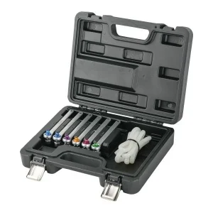 JBM 54721 Set di chiavi per spurgo freni 7 Pz. - 54721