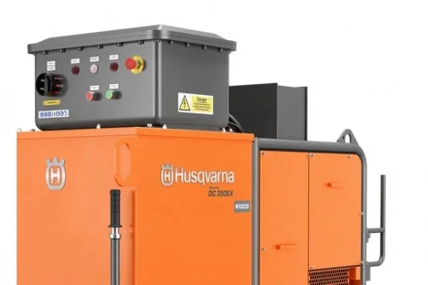 Husqvarna blastrac ebe 350ex pallinatrice per ferro 35 cm 970698101 - dettaglio 3