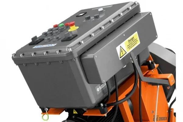 Husqvarna blastrac ebe 350ex pallinatrice per ferro 35 cm 970698101 - dettaglio 6