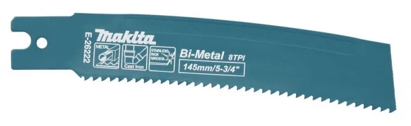 Makita e-26222 lama curva 145 mm per seghetto 5 pz. - dettaglio 1