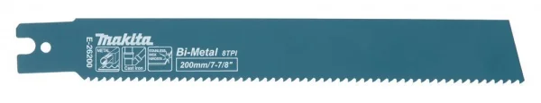 Makita e-26200 lama 200 mm per seghetto 5 pz. - dettaglio 1