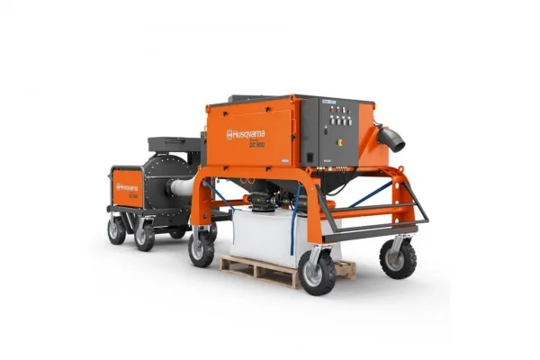 Husqvarna blastrac dc 900 collettore di polveri per cantieristica navale 970693701 - dettaglio 1