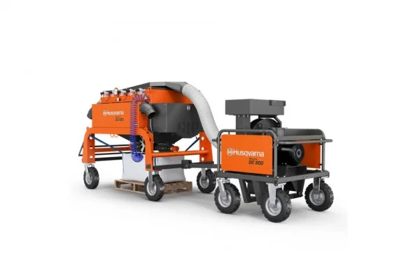Husqvarna blastrac dc 900 collettore di polveri per cantieristica navale 970693701 - dettaglio 3