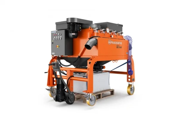 Husqvarna blastrac dc 2-48 collettore di polveri per cantieristica 970692402 - dettaglio 2