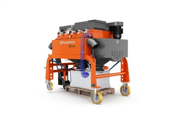 Husqvarna blastrac dc 2-48 collettore di polveri per cantieristica 970692402 - dettaglio 3