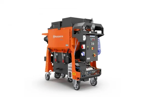 Husqvarna blastrac dc 655 collettore di polveri in ambito petrolchimico 970685201 - dettaglio 1