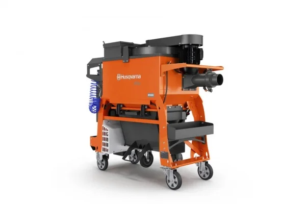 Husqvarna blastrac dc 655 collettore di polveri in ambito petrolchimico 970685201 - dettaglio 3
