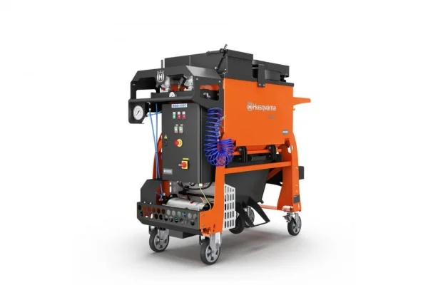 Husqvarna blastrac dc 655 collettore di polveri in ambito petrolchimico 970685201 - dettaglio 4
