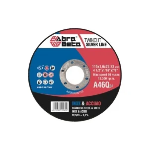 Abra beta a46q disco rigido da taglio 115x1,0x22,23 mm per acciaio ab000300115 - dettaglio 1