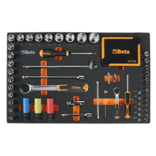 Beta rsc50 2.0 dx/223ut combinazione arredo officina con assortimento 223 pz. 050001082 - dettaglio 3
