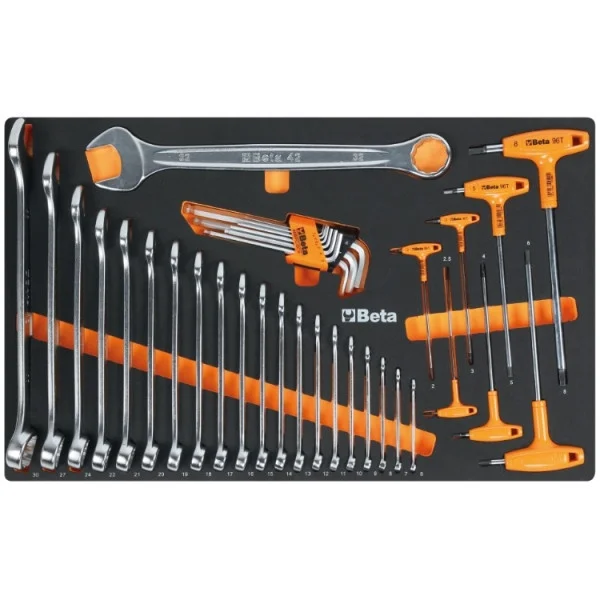 Beta rsc50 2.0 dx/224ut combinazione arredo officina con assortimento 224 pz. 050001080 - dettaglio 2