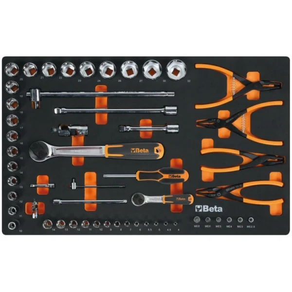 Beta rsc50 2.0 dx/224ut combinazione arredo officina con assortimento 224 pz. 050001080 - dettaglio 4
