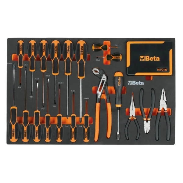 Beta rsc50 2.0 dx/224ut combinazione arredo officina con assortimento 224 pz. 050001080 - dettaglio 5