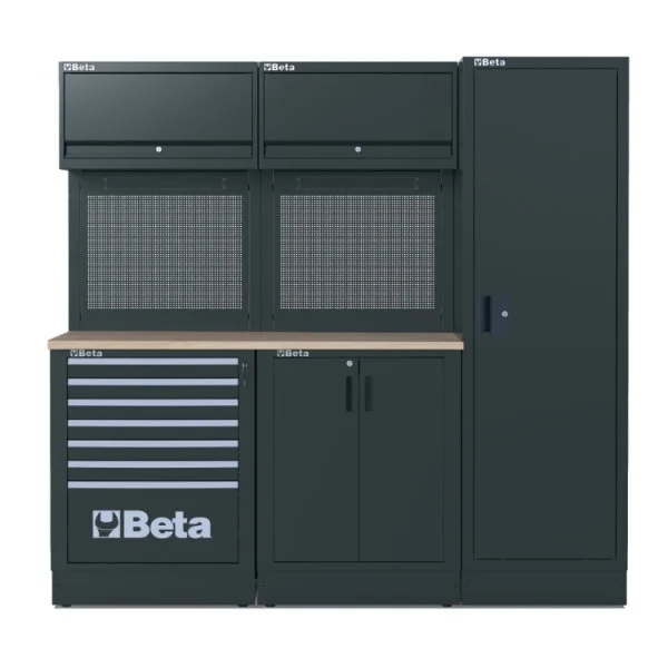 Beta rsc50 2.0 dw/224ut combinazione arredo officina con assortimento 224 pz. 050001081 - dettaglio 1