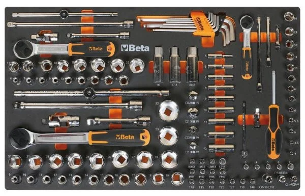 Beta 024004003 cassettiera antiribaltamento 8 cassetti con assortimento 411 pz. - dettaglio 4