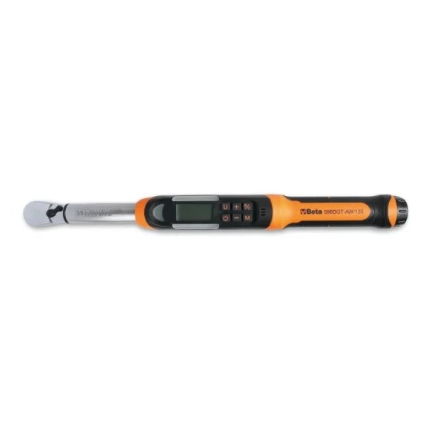 Beta Chiave dinamometrica digitale 1/2" 68 -340 Nm lettura coppia e angolo 599DGT-AW/340 cod.005990734