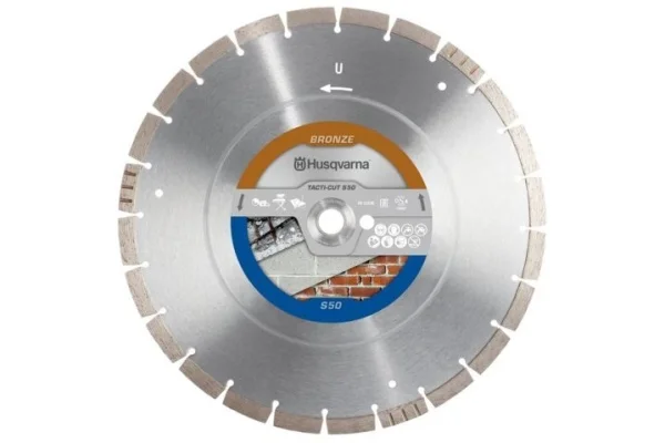 Husqvarna disco diamantato tacti-cut 230 mm per smerigliatrici angolari s4 579819680 - dettaglio 1