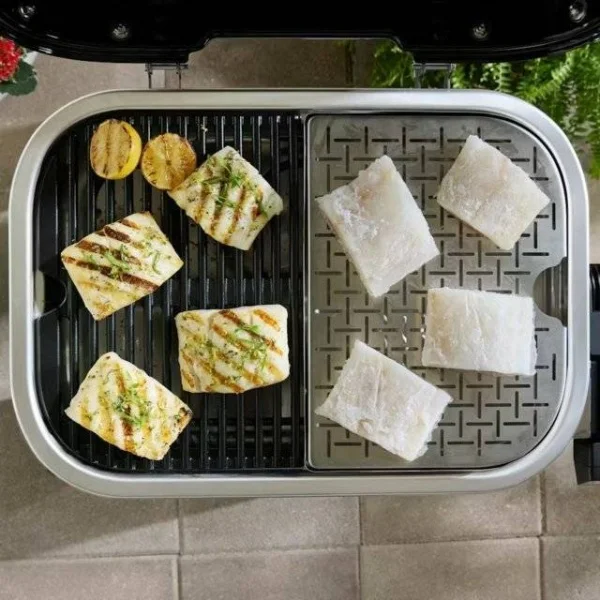 Weber barbecue elettrico con supporto 49x33 cm lumin 1501652 - dettaglio 6