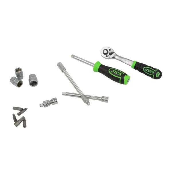 Jbm 54105 set utensili con bussole esagonali 1/4" 56 pz. - dettaglio 5