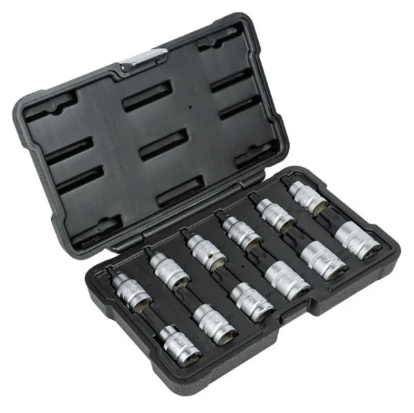Jbm 54154 set di inserti torx 1/2" 12 pz. - dettaglio 2