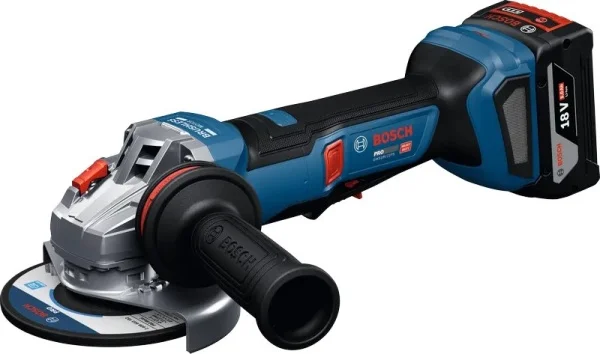 Bosch smerigliatrice angolare 125 mm 18 v a batteria gws18v-11ps pro cod. 06019n4302 - dettaglio 2