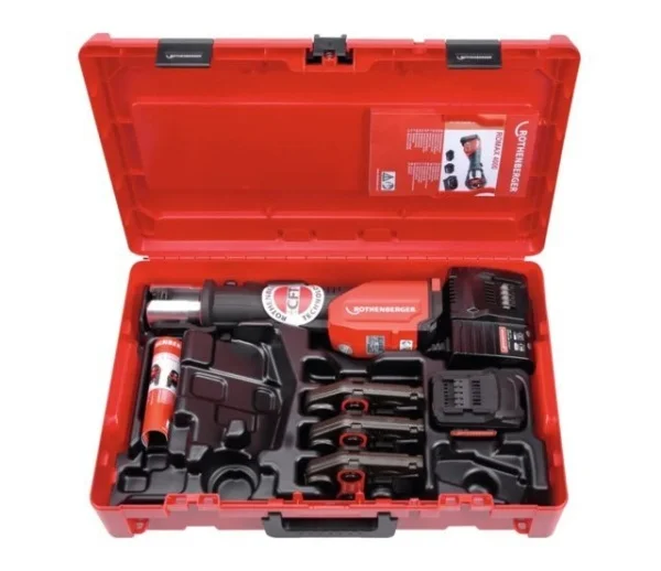 Rothenberger romax 4000 cas pressatrice elettroidraulica 32 kn set ganasce u a batteria 1000001926 - dettaglio 1