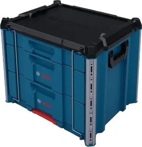 Bosch valigetta con 3 cassetti l-boxx contractor drawer 3 cod. 1600a037e3 - dettaglio 1