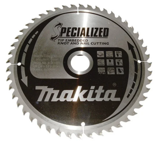 Makita lama tct specialized per sega circolare 235x30 mm 48 denti b-33196 - dettaglio 1