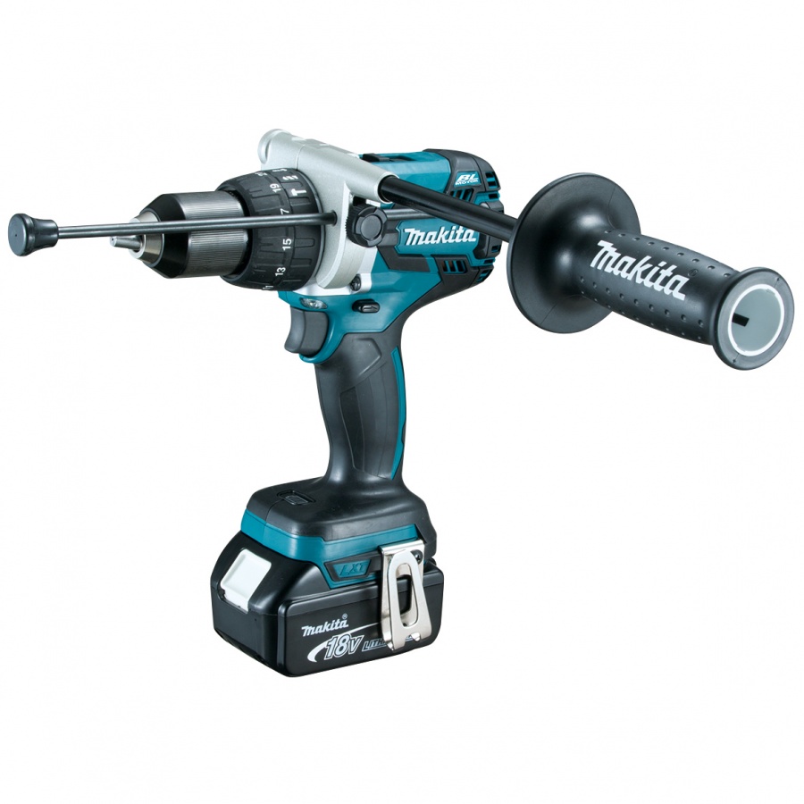 Trapano avvitatore con percusione Makita DHP481RMJ 18V