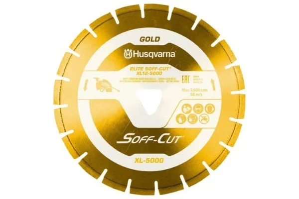 Husqvarna disco diamantato elite soff-cut 343 mm xl14-5000 542756116 - dettaglio 1