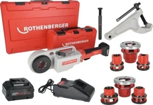 Rothenberger supertronic 2000 e filiera elettrica portatile brushless a batteria 8 ah 1000004986 - dettaglio 1