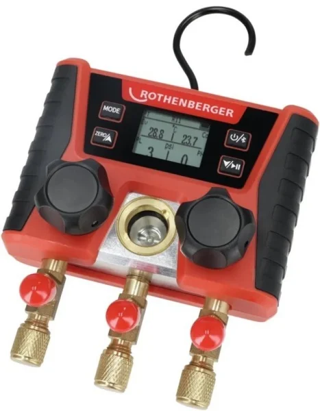 Rothenberger rocool mini manometro digitale a batteria 1000005060 - dettaglio 2