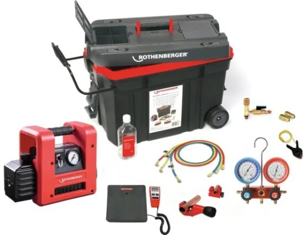 Rothenberger rocaddy 120 r32 set per vuoto e carica impianti analogico 1000002560 - dettaglio 1