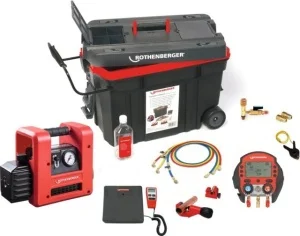 Rothenberger rocaddy 120 r32 set per vuoto e carica impianti digitale 1000002561 - dettaglio 1