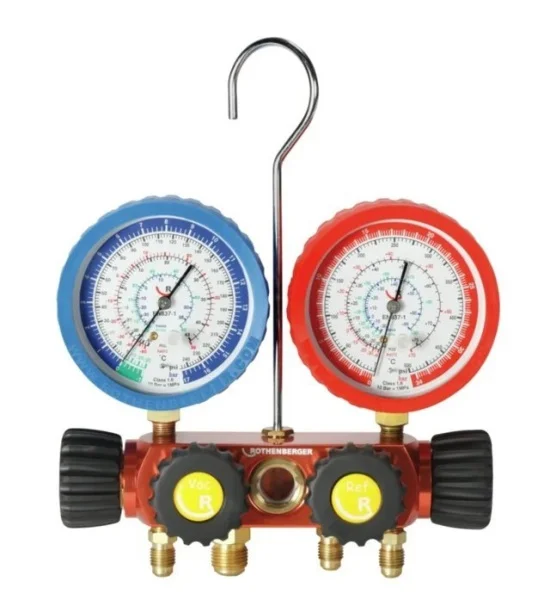 Rothenberger kit gruppo manometrico plus 4 vie 170602 - dettaglio 1
