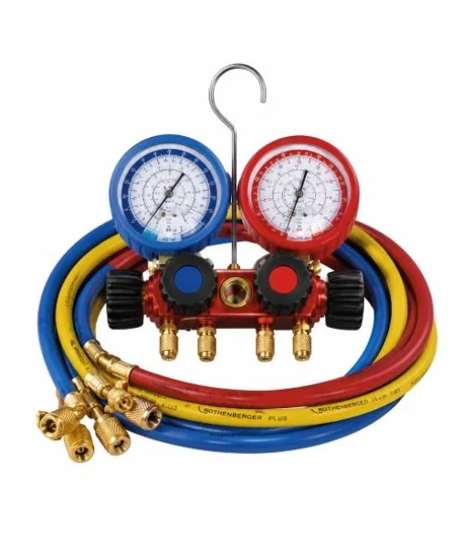 Rothenberger Kit gruppo manometrico 4 vie per R22 e R407C 170601 - 170601